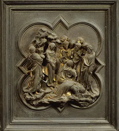 The Raising of Lazarus Lorenzo Ghiberti